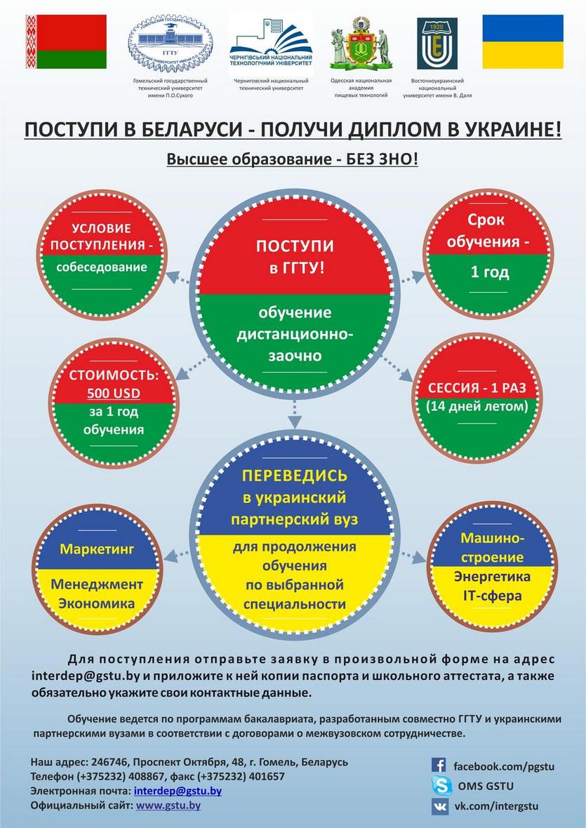 Обучение граждан Украины
