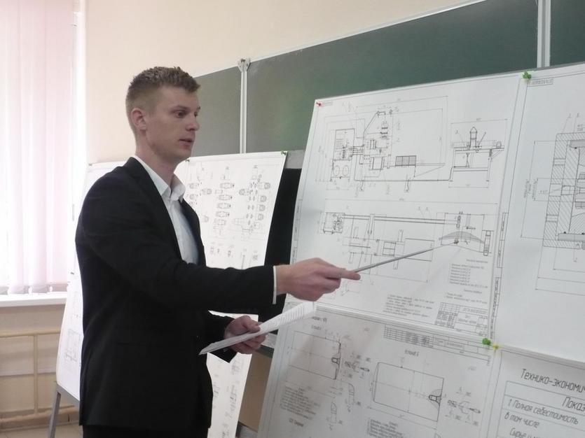 На машиностроительном факультете ГГТУ имени П.О.Сухого состоялась защита дипломных проектов