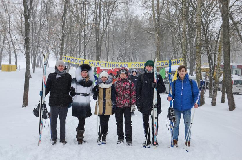 Студенты ГГТУ имени П.О.Сухого приняли участие в «Областной лыжне–2018»