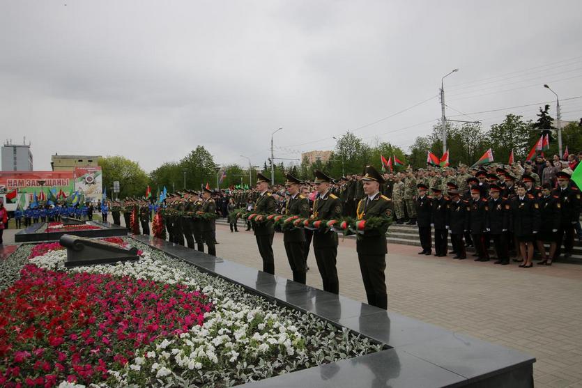 Прошли районные и городские митинги, посвященные Дню Великой Победы над фашизмом