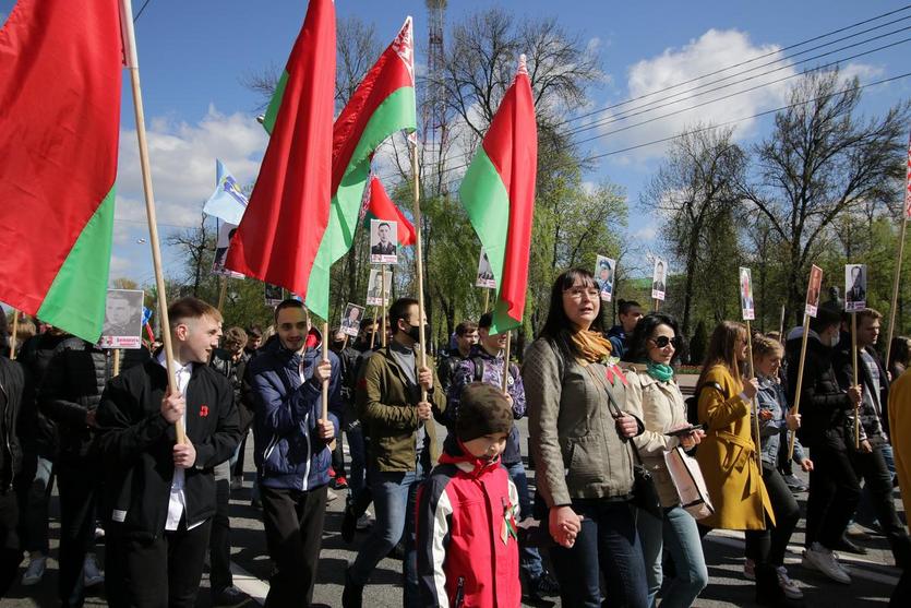 ГГТУ им. П.О. Сухого принял участие городских и районных праздничных мероприятиях, посвященных празднованию 76-летия Великой Победы.