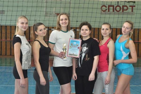 Подведены итоги соревнований по волейболу среди женских команд  ГГТУ им. П.О.Сухого