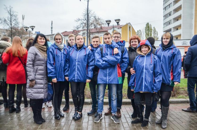 Студенты и сотрудники ГГТУ имени П.О.Сухого приняли участие в митинге к 100-летию комсомола