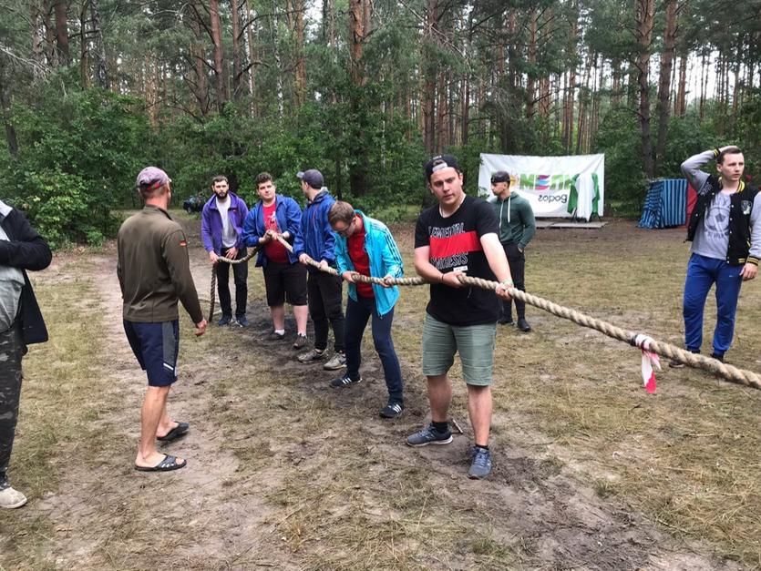 Команда ГГТУ на открытом городском туристическом слете «Студенческая жара – 2019»