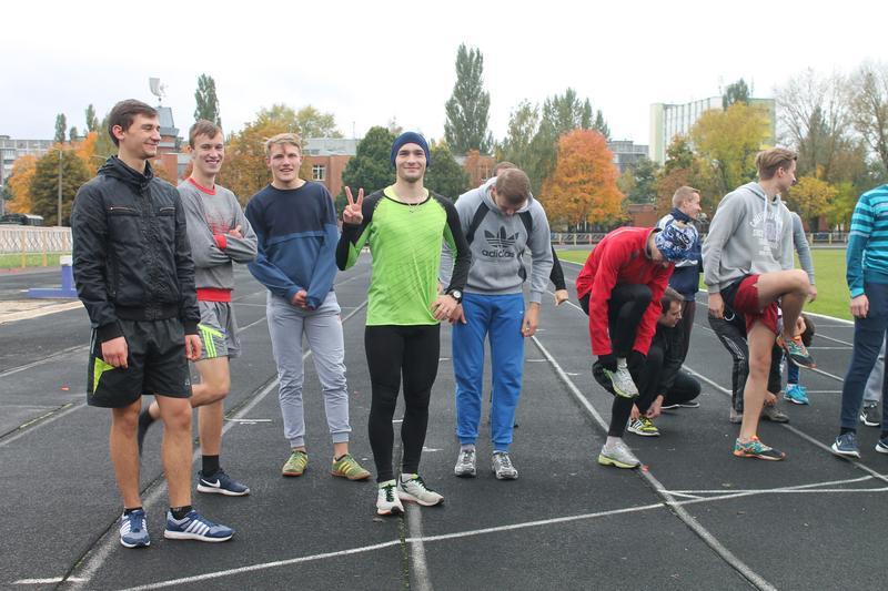 Студенты ГГТУ им. П.О.Сухого заняли первое место в легкоатлетическом кроссе среди учащихся учреждений Советского района