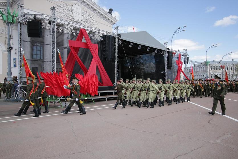 ГГТУ им. П.О. Сухого принял участие городских и районных праздничных мероприятиях, посвященных празднованию 76-летия Великой Победы.