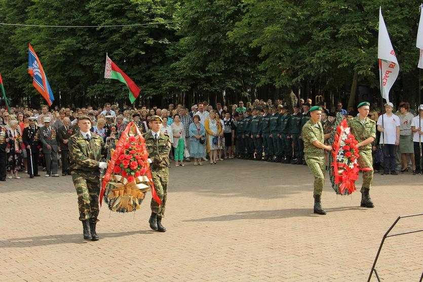 Представители ГГТУ имени П.О.Сухого приняли участие в мероприятиях, приуроченные ко Дню Независимости 