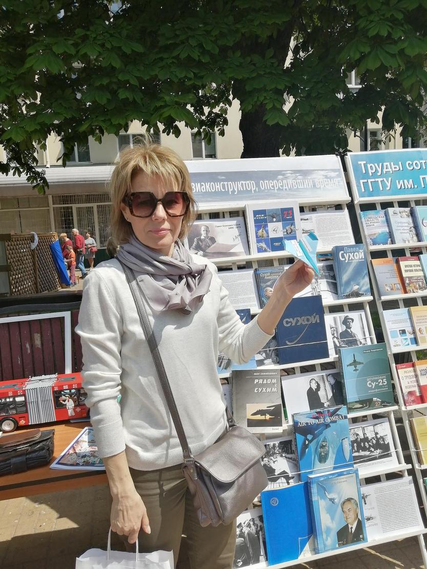 ​ Библиотека ГГТУ им. П.О. Сухого приняла участие в Фестивале книги #ЧИТАЙГОМЕЛЬ ​ 