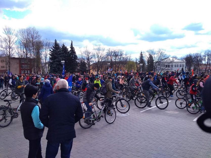 25 апреля прошел традиционный "Весенний велопробег"