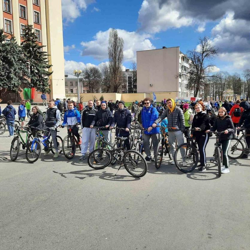 25 апреля прошел традиционный "Весенний велопробег"