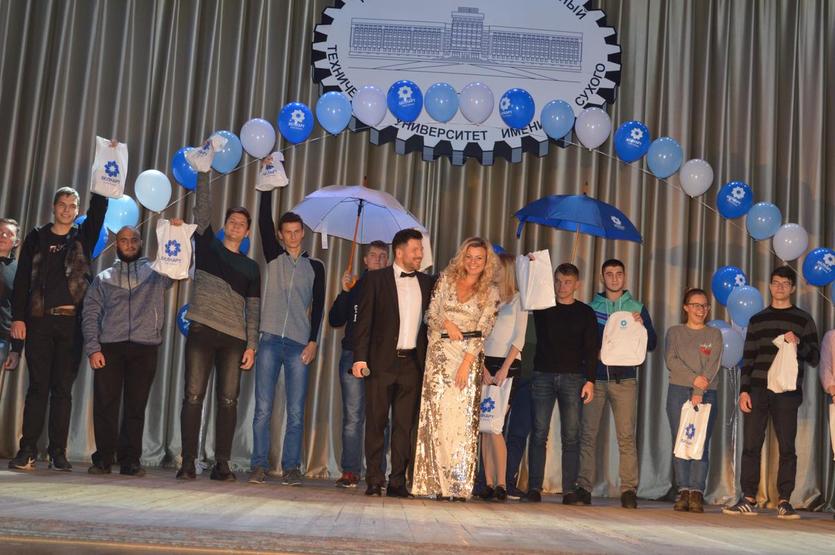 В ГГТУ имени П.О.Сухого прошло праздничное шоу «Белкарт. Тебе ближе», приуроченное 50-летию университета
