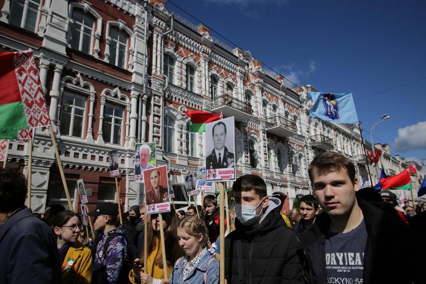 ГГТУ им. П.О. Сухого принял участие городских и районных праздничных мероприятиях, посвященных празднованию 76-летия Великой Победы.