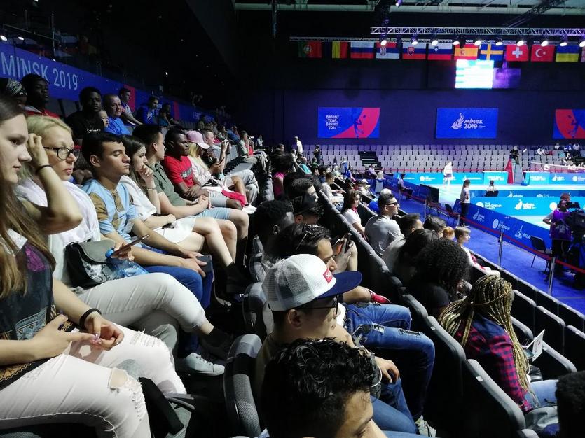 Студенты, сотрудники и иностранные обучающиеся ГГТУ имени  П.О. Сухого на  II Европейских играх