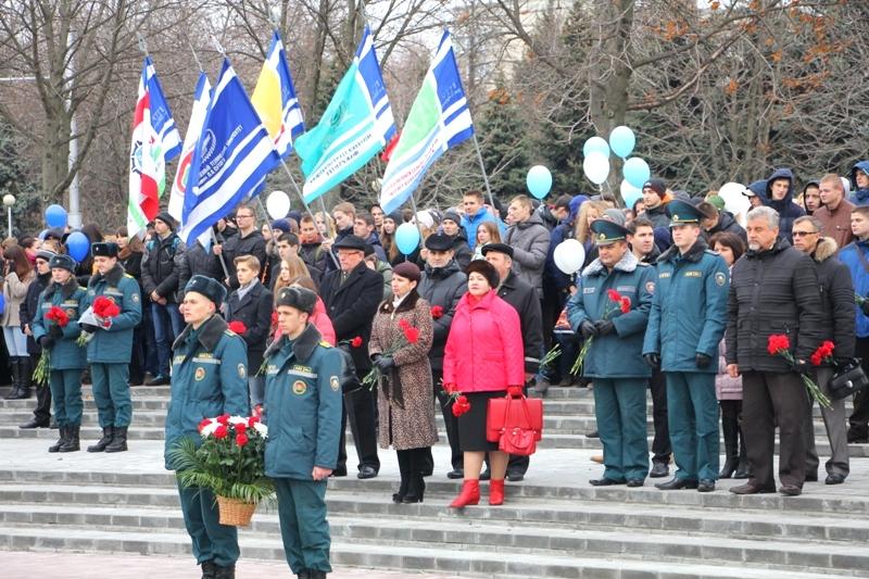 Праздничный митинг в Международный День студентов объединил университеты города