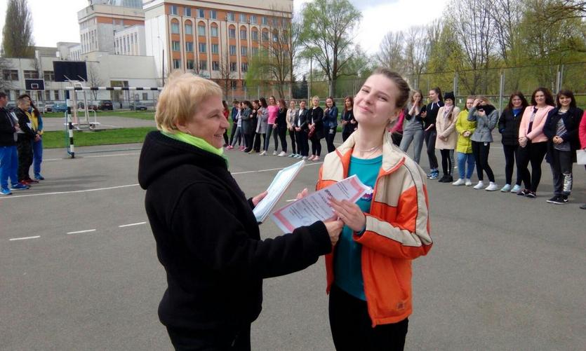 В ГГТУ имени П.О.Сухого прошли соревнования по бегу на короткие дистанции