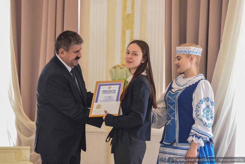 Студентка ГГТУ имени П.О.Сухого удостоена премии облисполкома