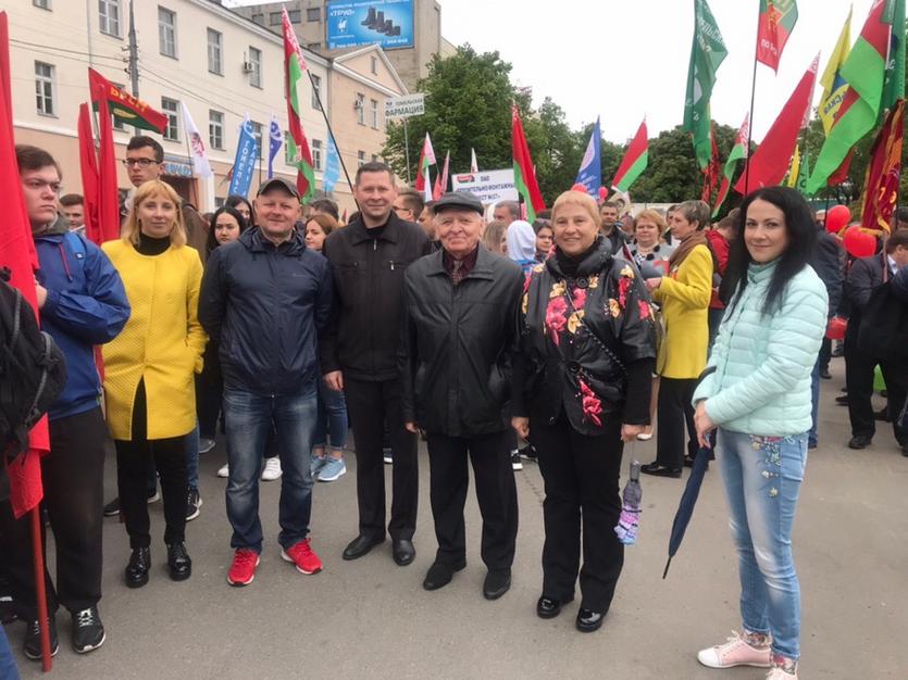 Студенты и сотрудники ГГТУ имени П.О.Сухого приняли участие в праздничном шествии «Беларусь помнит»