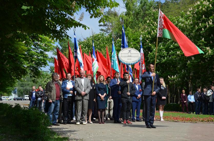 В ГГТУ имени П.О.Сухого прошло торжественный митинг, посвященный Дню Поюеды