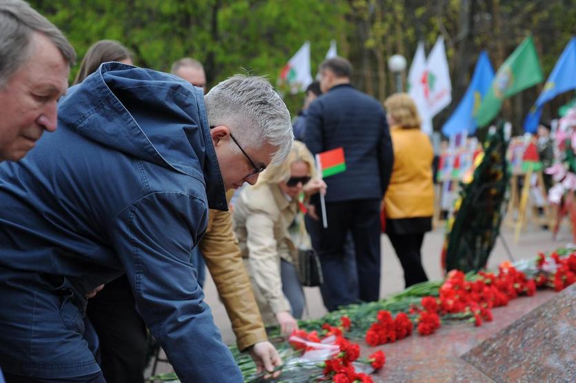 Прошли районные и городские митинги, посвященные Дню Великой Победы над фашизмом.