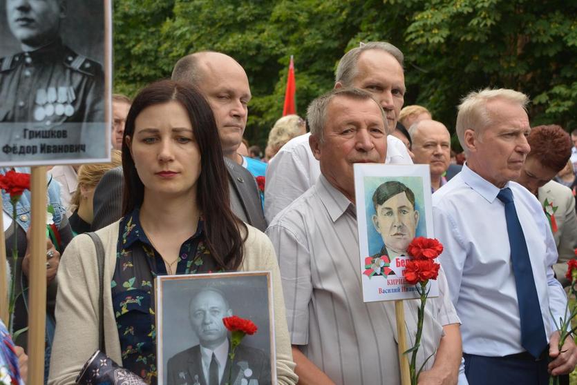 75 лет освобождения Беларуси от немецко-фашистских захватчиков: студенты и сотрудники ГГТУ приняли участие в торжественном митинге