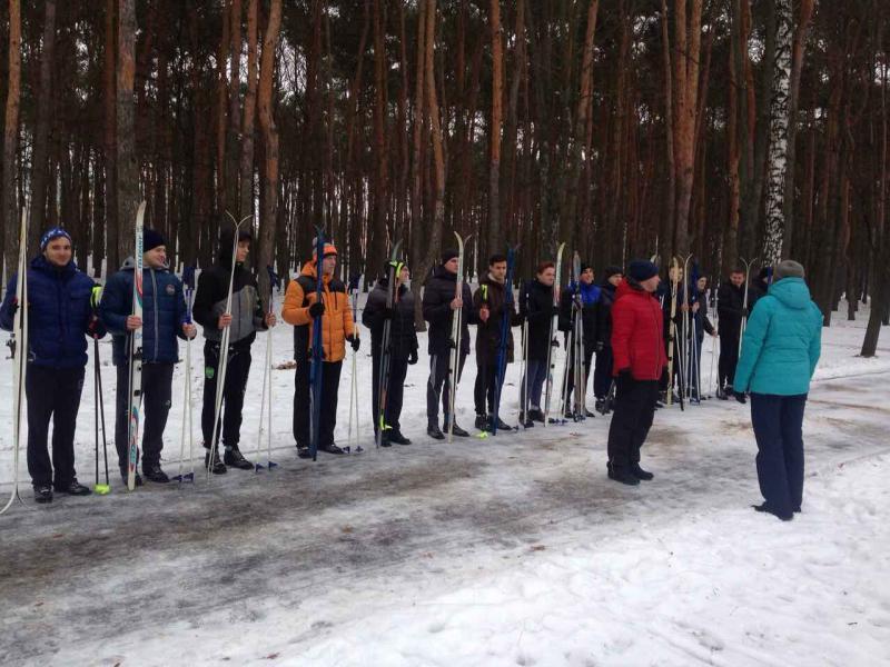 Прошли соревнования по лыжному спорту среди студентов ГГТУ 