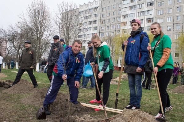 Республиканский субботник: в красивом городе под мирным небом