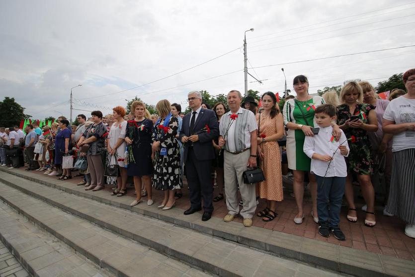 Прошли районные и городские митинги, посвященные Дню Независимости Республики Беларусь!