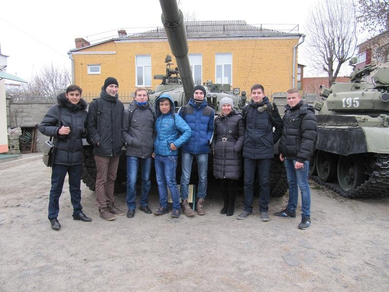 Студенты ГГТУ  посетили  Гомельский областной музей военной славы
