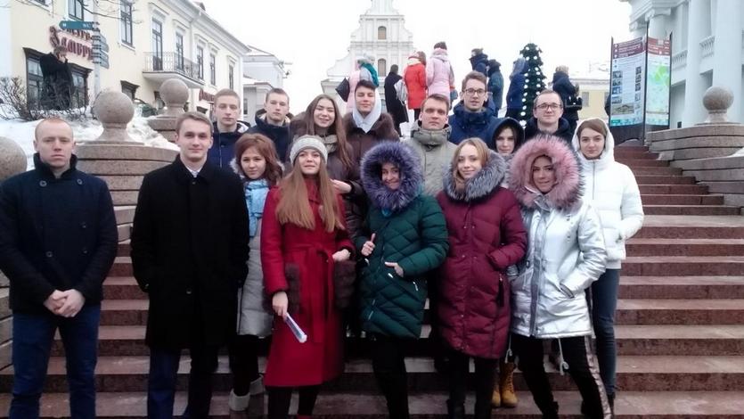 Студенты ГГТУ имени П.О.Сухого приняли участие в Новогоднем балу с участием Президента Республики Беларусь