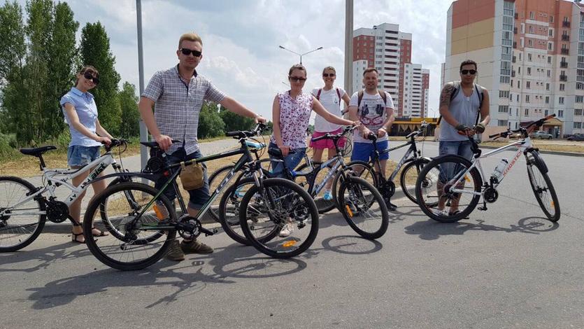 Сотрудники и студенческий клуб ГГТУ имени П.О.Сухого приняли участие в спортивном велопробеге