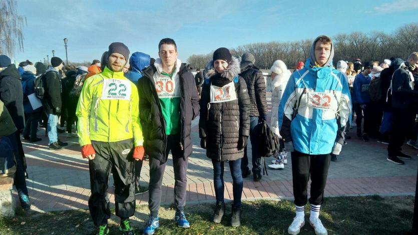 Студенты ГГТУ им. П.О. Сухого приняли участие в XXVII легкоатлетическом пробеге, посвященном 76-й годовщине освобождения г. Гомеля от немецко-фашистских захватчиков