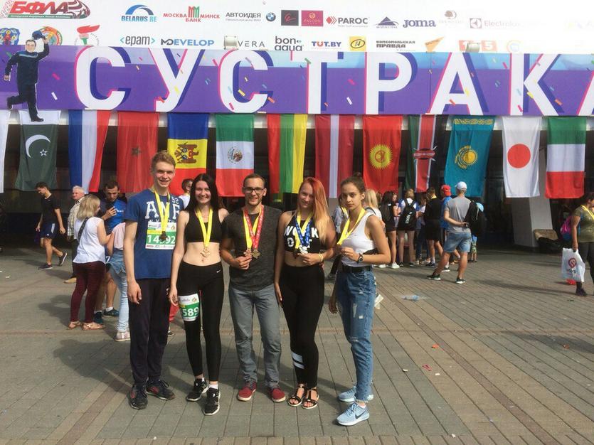 Студенты и сотрудники ГГТУ имени П.О.Сухого приняли участие в «Минском полумарафоне-2018»