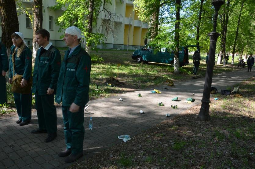 В ГГТУ имени П.О.Сухого состоялись ежегодные соревнования среди звеньев санитарной дружины 