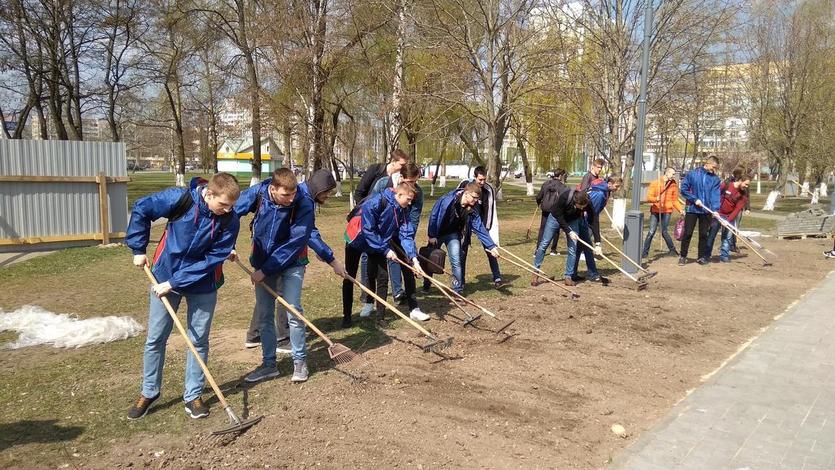 Студенты и сотрудники ГГТУ имени П.О.Сухого приняли участие в республиканском субботнике 