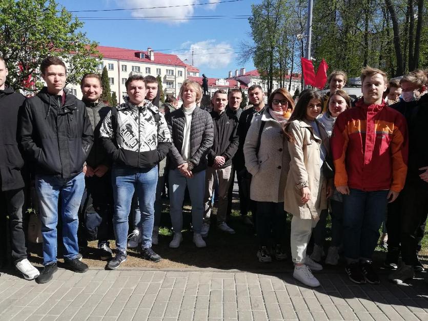 ГГТУ им. П.О. Сухого принял участие городских и районных праздничных мероприятиях, посвященных празднованию 76-летия Великой Победы.