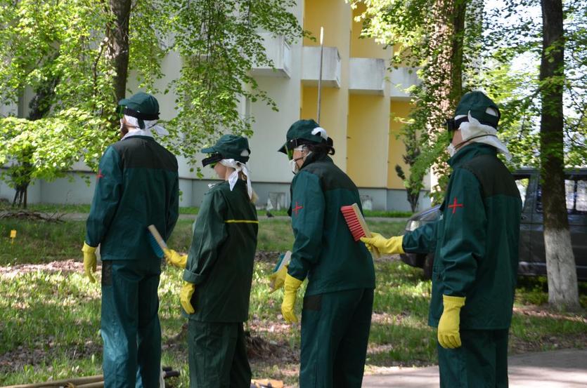 В ГГТУ имени П.О.Сухого состоялись ежегодные соревнования среди звеньев санитарной дружины