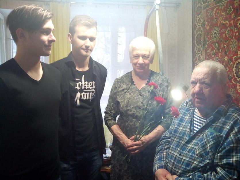Студенты и сотрудники ГГТУ имени П.О.Сухого посетили на дому ветеранов Великой Отечественной войны