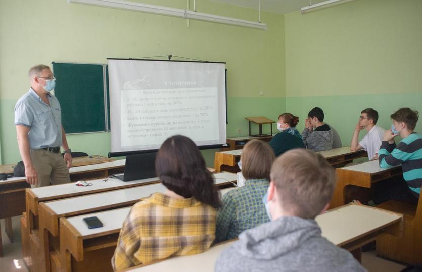 В ГГТУ им. П.О.Сухого состоялась встреча с врачом-онкологом торакального отделения учреждения «Гомельский областной клинический онкологический диспансер»