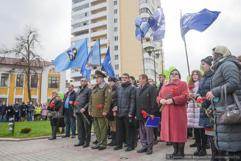 Студенты ГГТУ имени П.О.Сухого приняли участие в торжественном митинге к Международному Дню студентов 