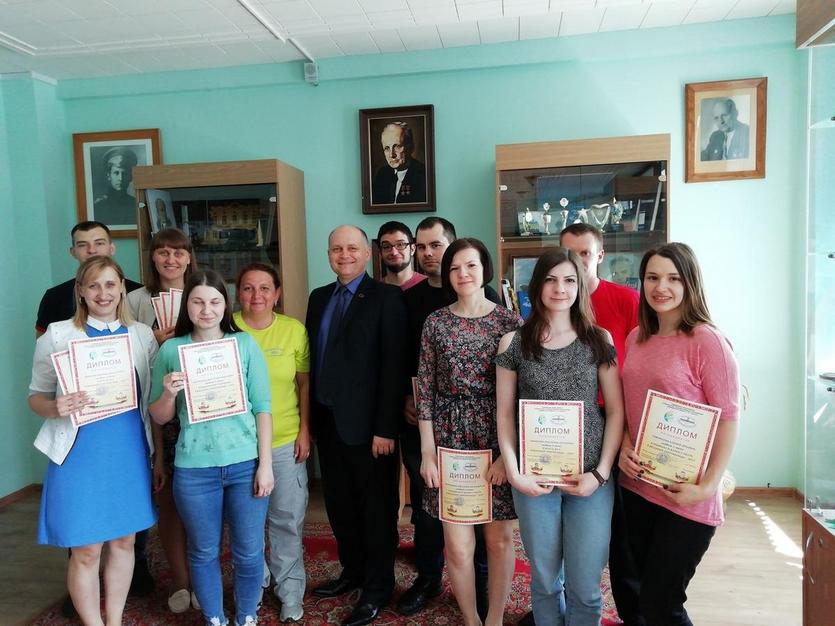 Подведены итоги весеннего легкоатлетического многоборья преподавателей и сотрудников ГГТУ имени П.О.Сухого 