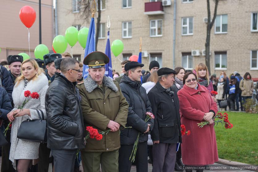 Студенты ГГТУ имени П.О.Сухого приняли участие в торжественном митинге к Международному Дню студентов 