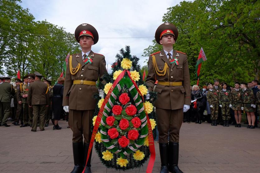 Прошли районные и городские митинги, посвященные Дню Великой Победы над фашизмом.