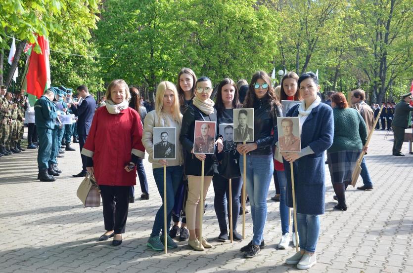 Студенты и сотрудники ГГТУ имени П.О.Сухого приняли участие в торжественном митинге, посвященном Дню Победы