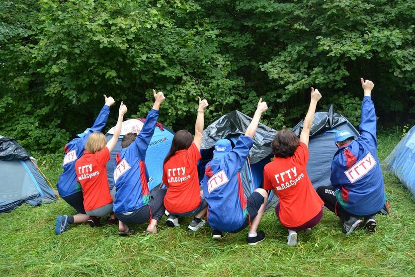 Студенты ГГТУ имени П.О.Сухого заняли 6 призовых мест на городском туристическом слете - 2018