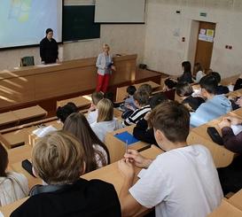 Встреча студентов с врачом по медицинской профилактике Гомельского областного центра гигиены, эпидемиологии и общественного здоровья 